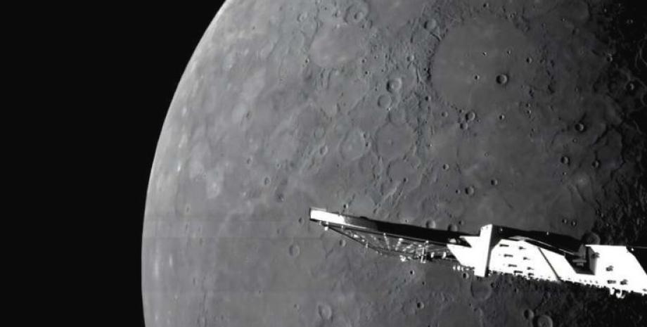 Чудові знімки Меркурія зробив зонд BepiColombo під час останнього обльоту планети (фото).